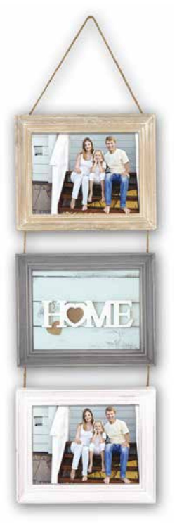 Image of Goldbuch Lavigny - Wood - White - Multi picture frame - Wall - 150...