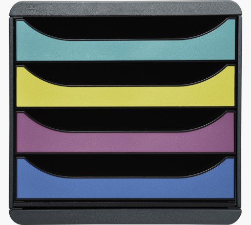 Exacompta 3104293D office drawer unit Black Polystyrene