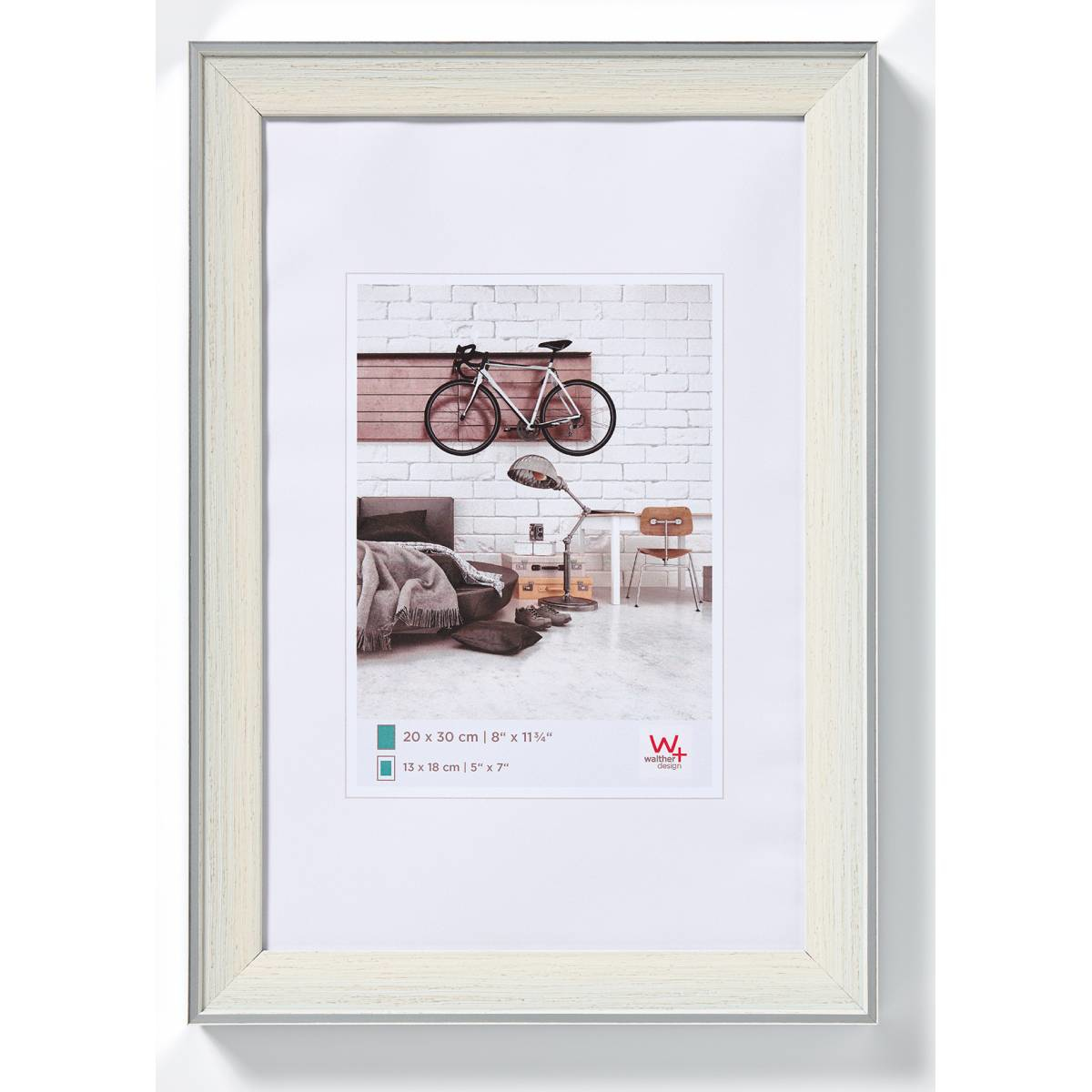 Image of Walther Design EN030C - Glass Polystyrene - Cream - Single picture...