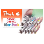 Peach PI100-310 ink cartridge Black, Cyan, Magenta, Yellow