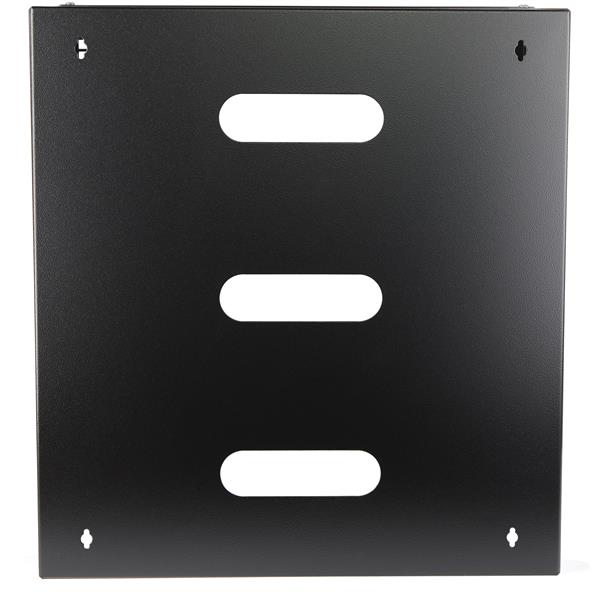 StarTech.com Wall-Mount Bracket for Shallow Rack-Mount Equipment - Solid Steel - 12U
