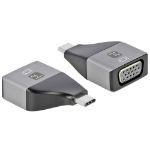 Techly IADAP USBC-VGAC USB grafische adapter 1920 x 1200 Pixels Zwart, Zilver