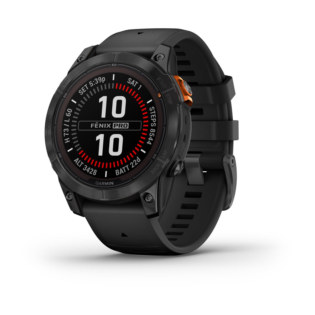 Image of Garmin fēnix 7 Pro 3.3 cm (1.3") MIP 47 mm Digital 260 x 260...