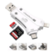 CoreParts MMUSB-UNI-ADAPTER USB flash drive White