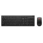 LENOVO Essential Wireless Combo Keyboard & Mouse Gen2 Low Profile Adjustable Tilt Leg Spill Resistant 1600DPI 3 buttons Optical Sensor 18mths Battery