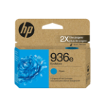 HP 936e EvoMore Cyan Original Ink Cartridge