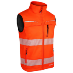 BEESWIFT DELTIC HI-VIS GILET ORANGE M