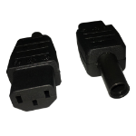 Videk 3 Pin IEC (C13) Re Wireable Socket (Pack of 5)