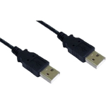 Cables Direct 5m USB 2.0 USB cable USB A Black
