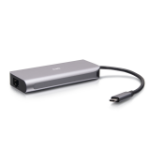 C2G USB-C® 4.0 6-in-1 Mini Docking Station with HDMI®, USB-A, Ethernet, and USB-C® 85W– 8K 60HZ