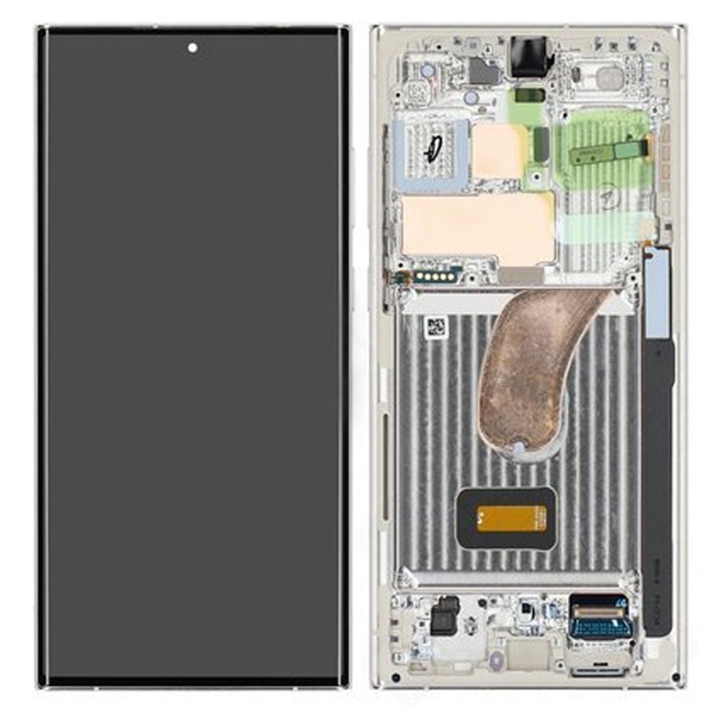EU Product - Galaxy S23 Ultra LCD-display - Cream thumbnail