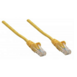 Intellinet Network Patch Cable, Cat6A, 20m, Yellow, Copper, S/FTP, LSOH / LSZH, PVC, RJ45, Gold Plated Contacts, Snagless, Booted, Lifetime Warranty, Polybag