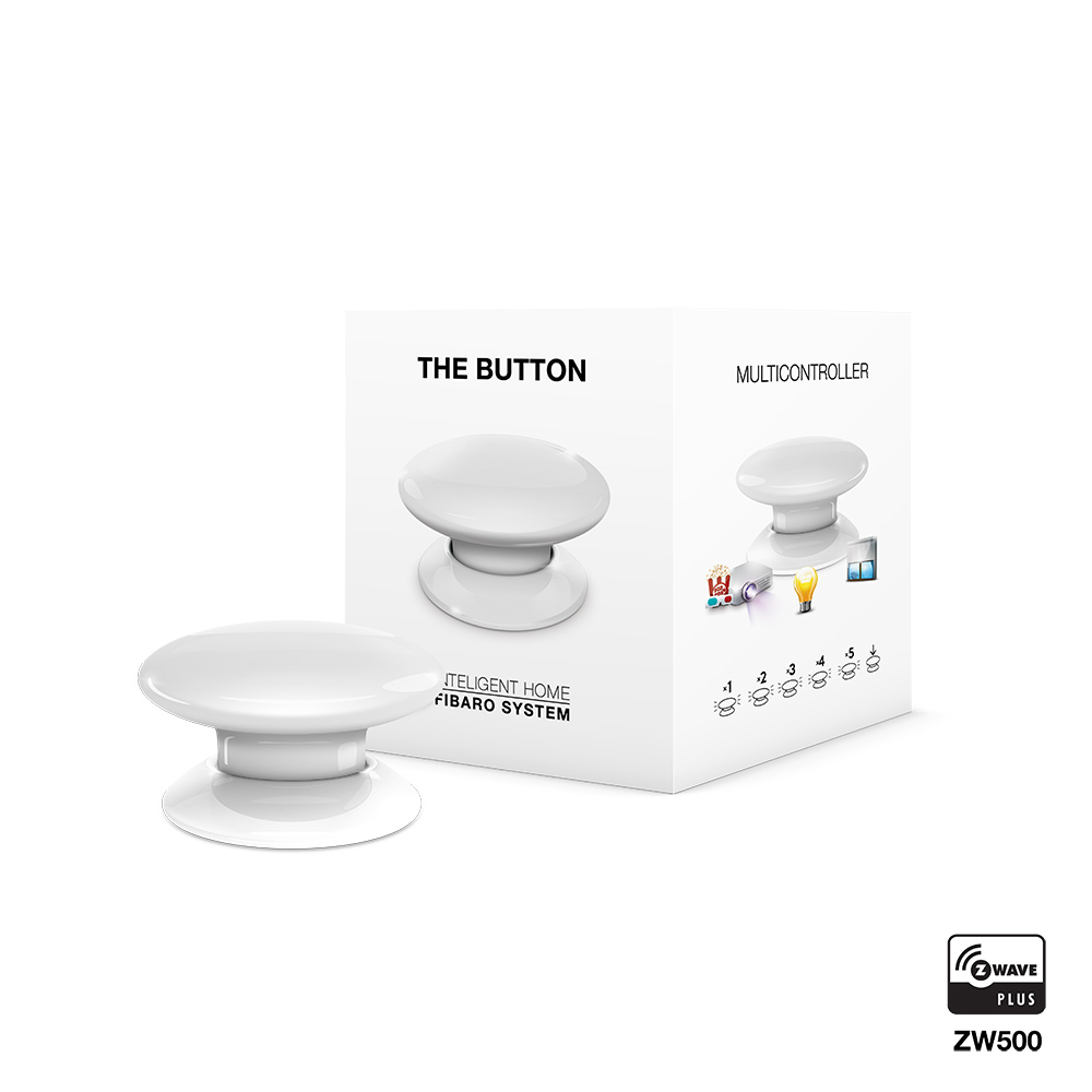 Fibaro The Button larmknapp Trådlös Larm