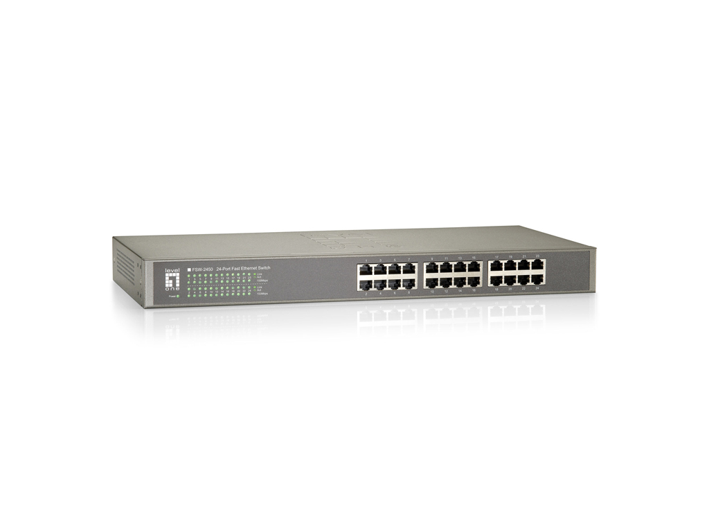 LevelOne 24-Port Fast Ethernet Switch