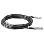 Hewlett Packard Enterprise X242 10G SFP+ to SFP+ 7m Direct Attach Copper fibre optic cable SFP+ Black
