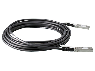 Hewlett Packard Enterprise X242 10G SFP+ to SFP+ 7m Direct Attach Copper fibre optic cable SFP+ Black