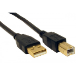 Cables Direct 3m USB 2.0 AM-BM USB cable USB A USB B Black