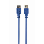 Gembird 3m USB 3.0 A M/FM USB cable USB 3.2 Gen 1 (3.1 Gen 1) USB A Blue