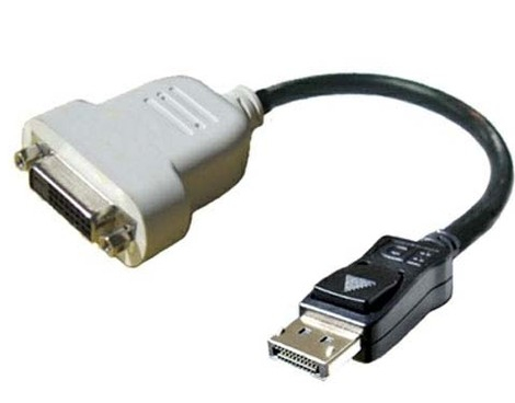 Image of DELL DisplayPort - DVI-D 0.23 m Black, White