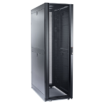 APC NetShelter SX 52U 42U Vrijstaande rek Zwart