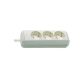 Brennenstuhl Eco-Line power extension 5 m 3 AC outlet(s) White