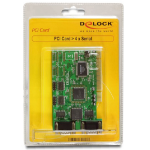 DeLOCK PCI Card 4x Serial interfacekaart/-adapter
