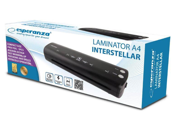 Image of Esperanza EFL004 laminator Black