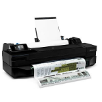 DPSB HP Designjet T120 24" ePrinter includes set of starter inks (2018 Edition)