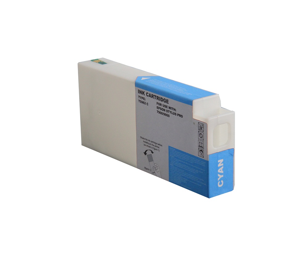 Image of CTS Wholesale Compatible Epson T5962 Cyan Ink Ctg C13T596200