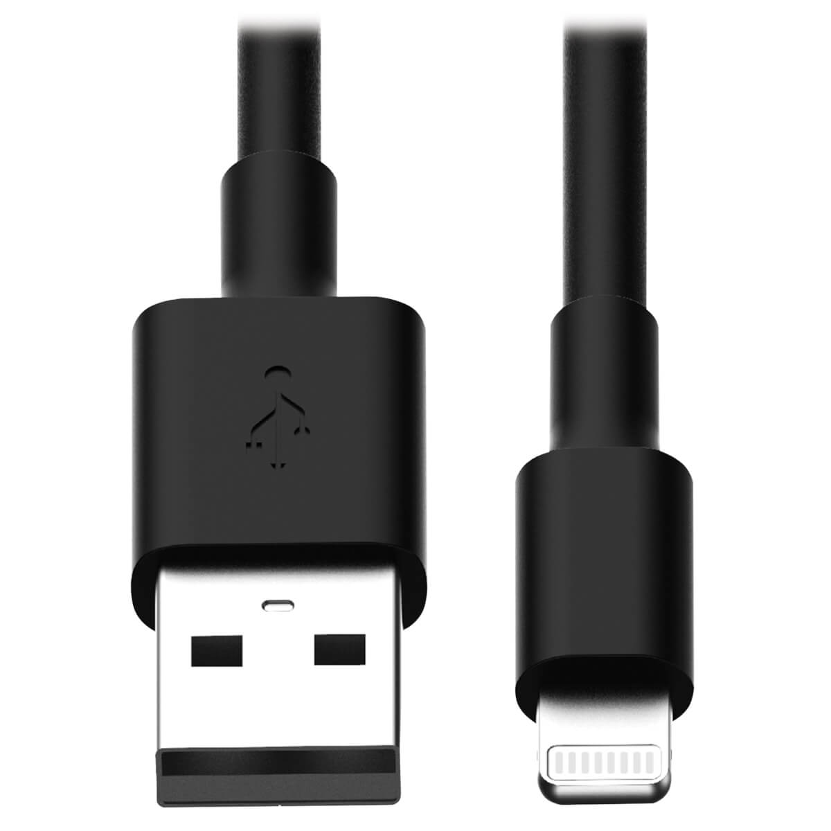 Image of Tripp Lite M100-10N-BK-10 USB-A to Lightning Sync/Charge Cables...