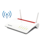 Box FRITZ! 6890 LTE draadloze router Gigabit Ethernet Dual-band (2.4 GHz / 5 GHz) 4G Zwart, Rood, Wit