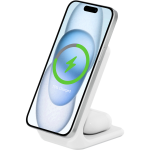 Comsol WQ221S mobile device charger Headphones, Smartphone White USB Wireless charging Fast charging Indoor