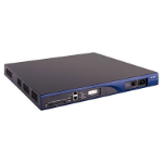 Hewlett Packard Enterprise MSR30-20 wired router Gigabit Ethernet Black, Blue