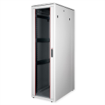 ROLINE 19-inch Network Cabinet Pro 42 U, 600x1000 WxD glass door grey