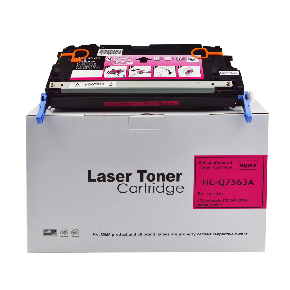 Image of CTS Wholesale Remanufactured HP Laserjet 3000 Magenta Q7563A Ctg HP 31