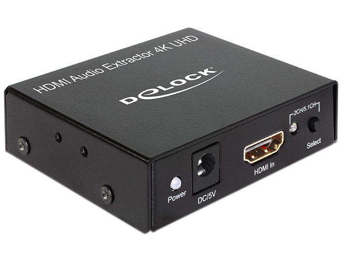 DeLOCK 62692 AV extender AV receiver Black