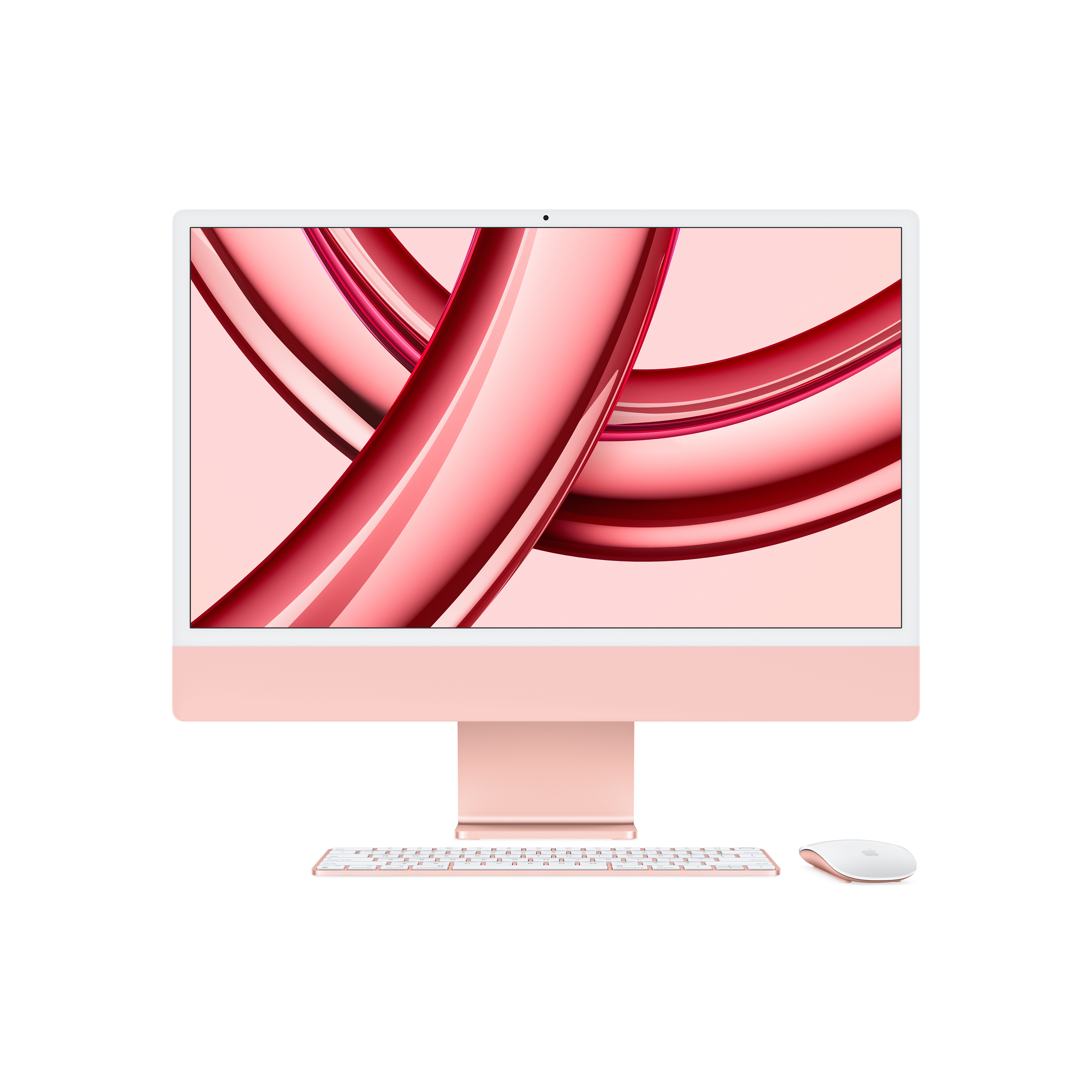 Image of Apple iMac 23.5in M3 256GB - Pink