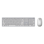 ASUS W5000 keyboard Mouse included Office RF Wireless QWERTZ German Grey, White