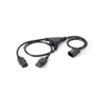 Equip High Quality Power Y-Cable, 2 x IEC C13 to 1 x IEC C14 SATA-kabel