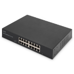 Digitus 16-Port Gigabit Switch, 19 inch, Unmanaged