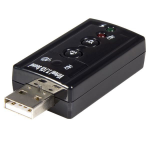 StarTech.com ICUSBAUDIO7 audio card 7.1 channels USB