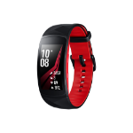 Samsung Gear Fit2 Pro smartwatch SAMOLED 3.81 cm (1.5") Black,Red GPS (satellite)