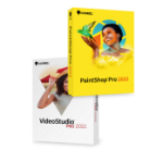 Corel Photo Video Editor Bundle Pro: PaintShop Pro 2022 and VideoStudio Pro 2021 Full 1 license(s)
