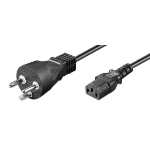 Microconnect PE1204100R power cable Black 10 m IEC 320 C13 coupler