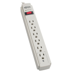 Tripp Lite TLP608 surge protector Gray 6 AC outlet(s) 120 V 96.1" (2.44 m)