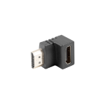 Lanberg AD-0033-BK cable gender changer HDMI Type A HDMI Black