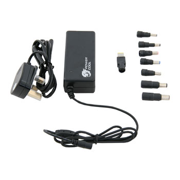 Photos - Other for Computer PowerCool 90W 19V 4.74A Universal Laptop AC Adapter With 8 TIPS PC-ACU90H 