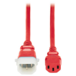 Eaton P005-E04-ARD-6 power cable Red 47.2" (1.2 m) C14 coupler C13 coupler