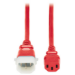 Eaton P005-E04-ARD-6 power cable Red 47.2" (1.2 m) C14 coupler C13 coupler