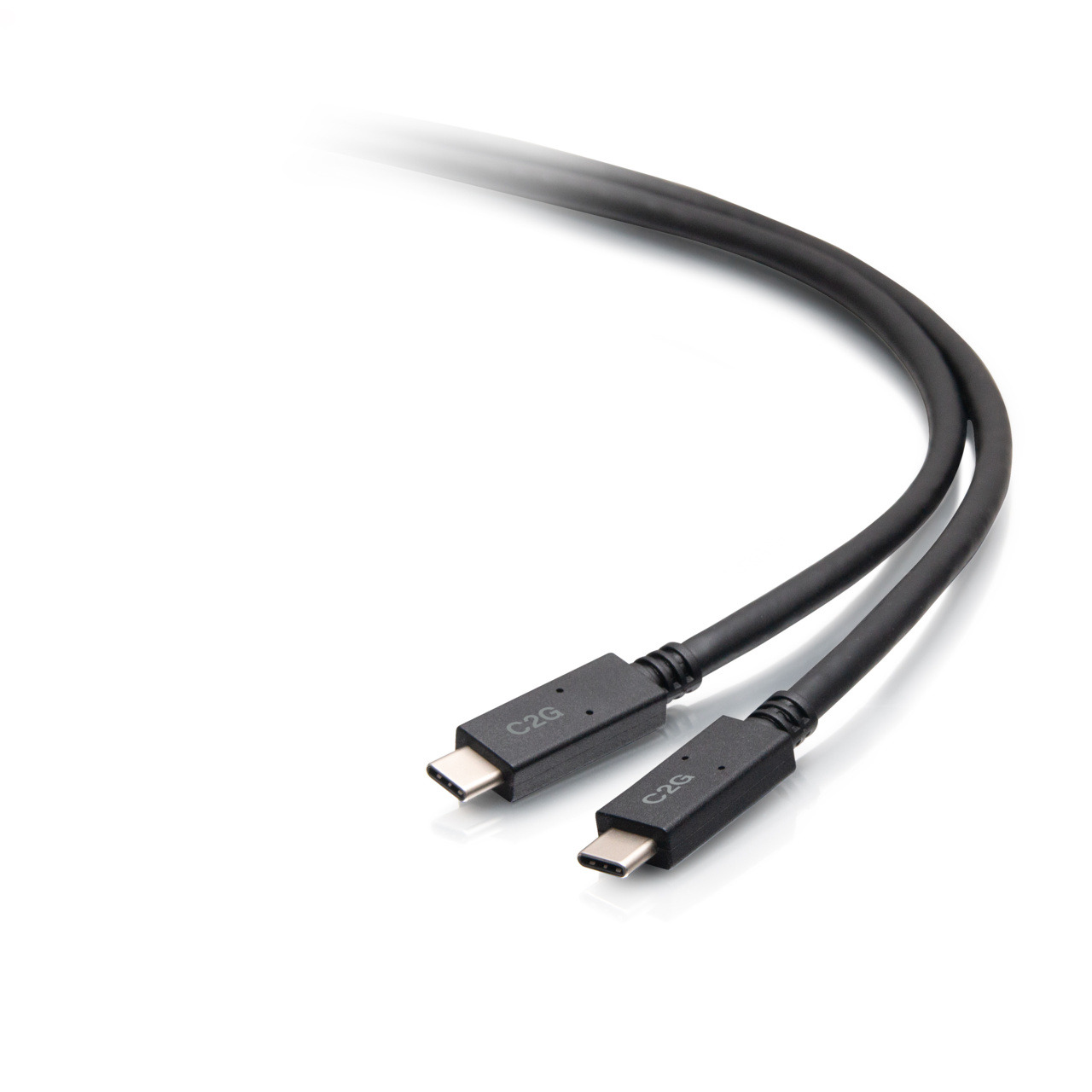 Image of C2G 6ft (1.8m) USB-C® Male to USB-C Male Cable (20V 5A) - USB 3.2 Gen